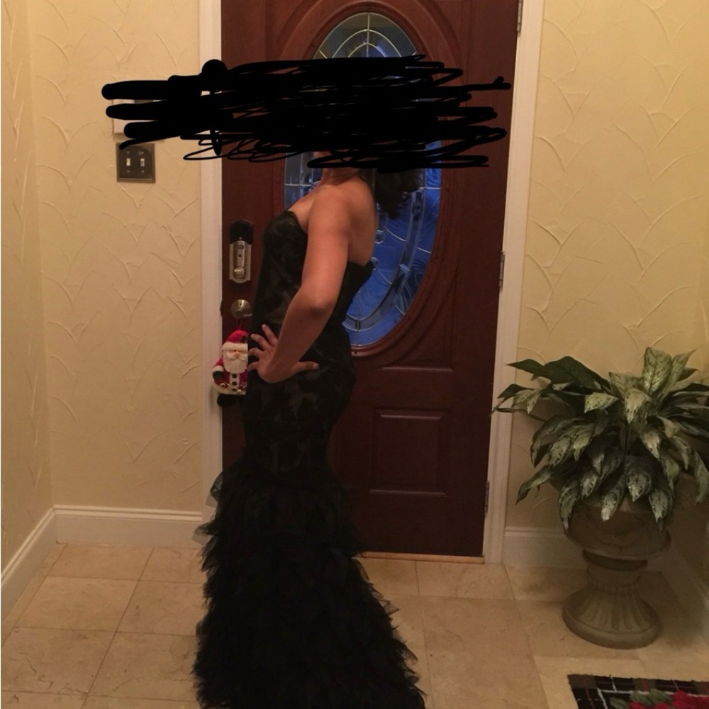 Tadashi Shoji Worn Once strapless formal gown
